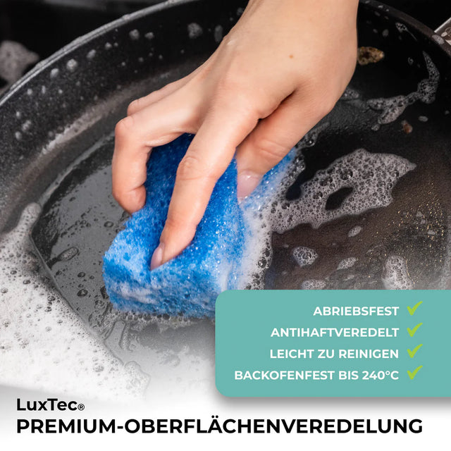 Angebot Eurolux by MaxxGoods Bratentopf eckig 28x28cm Höhe 10cm für alle Herdarten