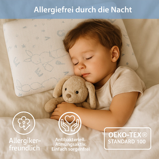 Kinderkissen Memory Form 54x37cm Höhe 11cm