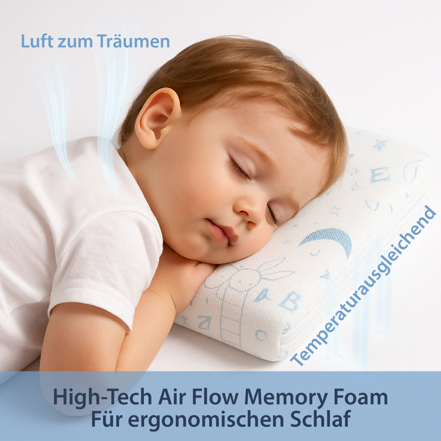 Kinderkissen Memory Form 54x37cm Höhe 11cm