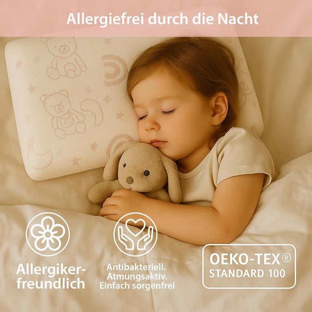 Kinderkissen Memory Form 54x37cm Höhe 11cm