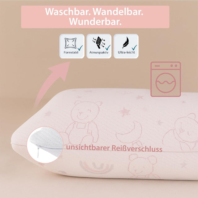 Kinderkissen Memory Form 54x37cm Höhe 11cm