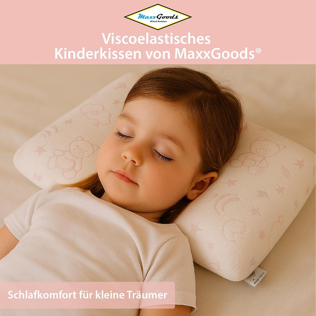 Kinderkissen Memory Form 54x37cm Höhe 11cm