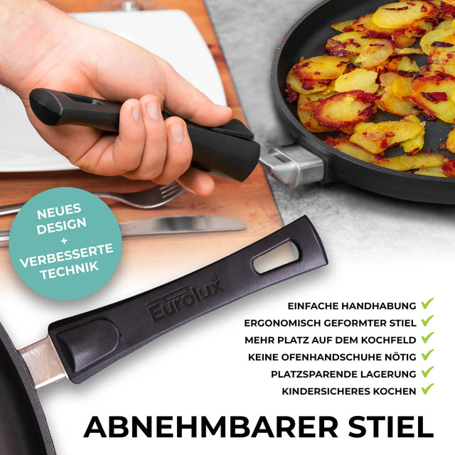 Schmorpfanne für alle Herdarten