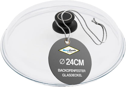 Vollglasdeckel rund in verschiedene Größen