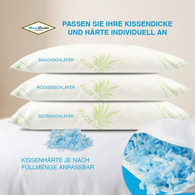 Gel-Schaum-Sticks-kühlendes Kissen aus hochwertigen Gelschaum Sticks waschbar