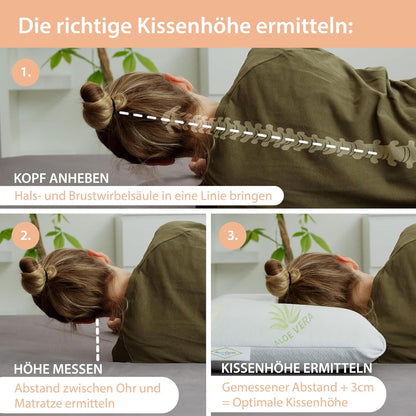 Orthopädisches Babykissen Neu waschbar