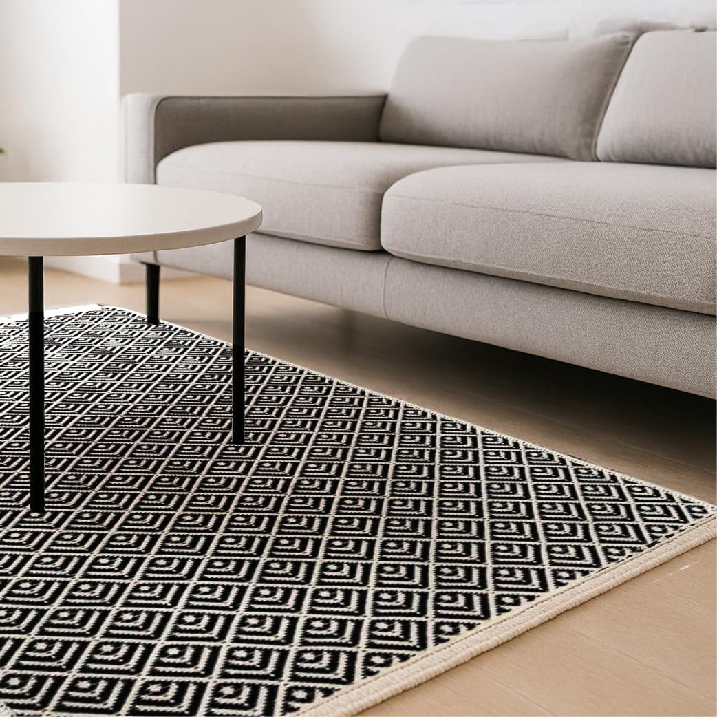 Kilim Teppich grün 80cm x 150cm