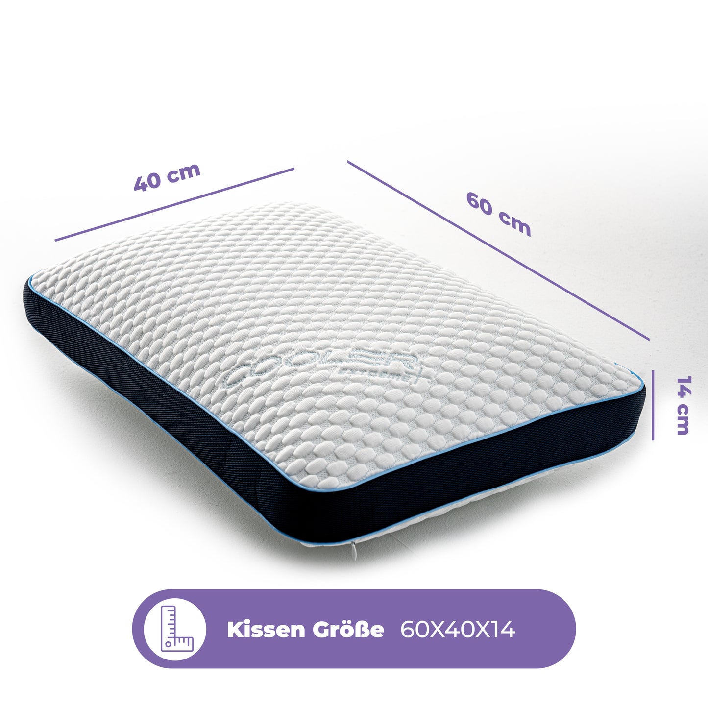 Air Flow Cool Active Viscoschaum Kissen