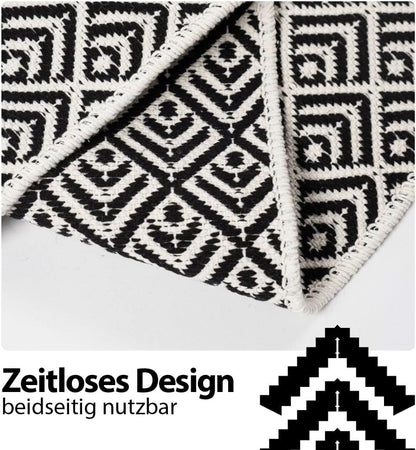 Kilim Teppich grün 80cm x 150cm