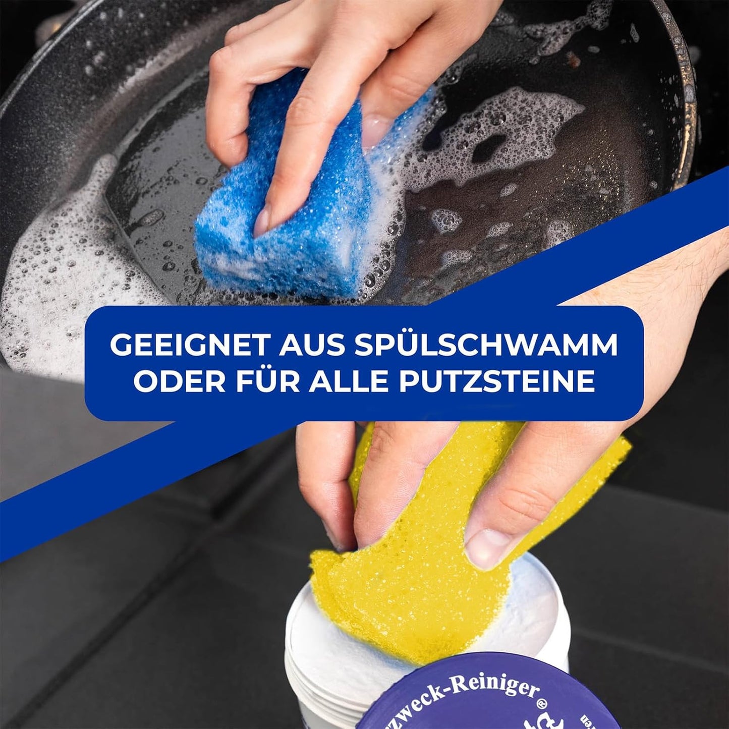 Gundel-Putz Schwamm Set gelb