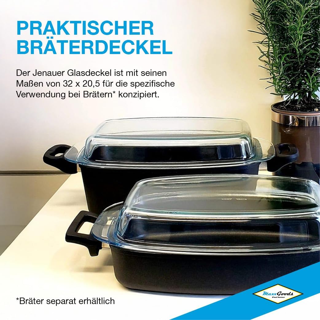 Jenauer Glasdeckel/ Auflaufform – MaxxGoods