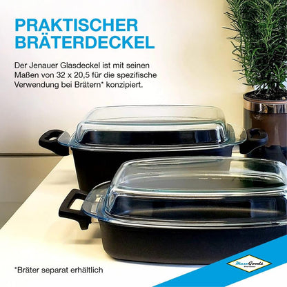 Jenauer Glasdeckel/ Auflaufform