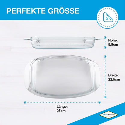 Jenauer Glasdeckel/ Auflaufform