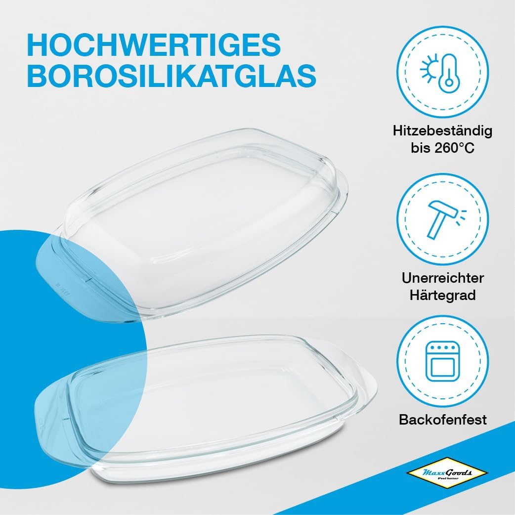 Jenauer Glasdeckel/ Auflaufform