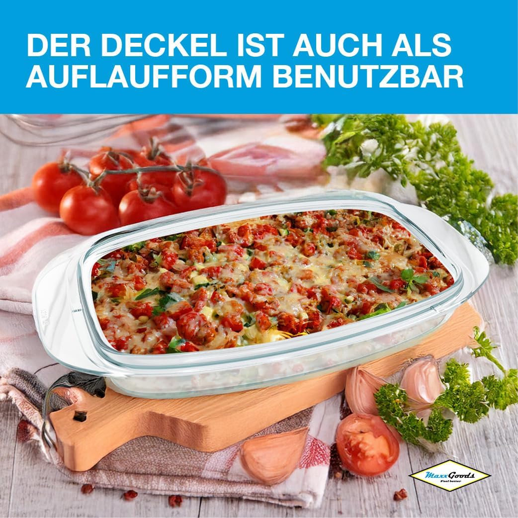 Jenauer Glasdeckel/ Auflaufform