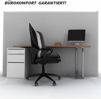 MaxxGoods Multifunktion Klappkissen, aus Polyurethan Schaumstoff & 100% Baumwollbezug, Stuhlkissen, Kissen für Sitzposition, Liegepositionen für Schlafzimmer, Wohnzimmer und Büro (73 x 43 x 13,8 cm)