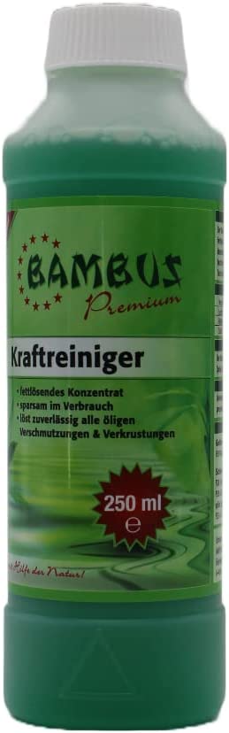 Bambus Premium Kraftreiniger Konzentrat 250ml Universalreiniger Keramikreiniger Badreiniger