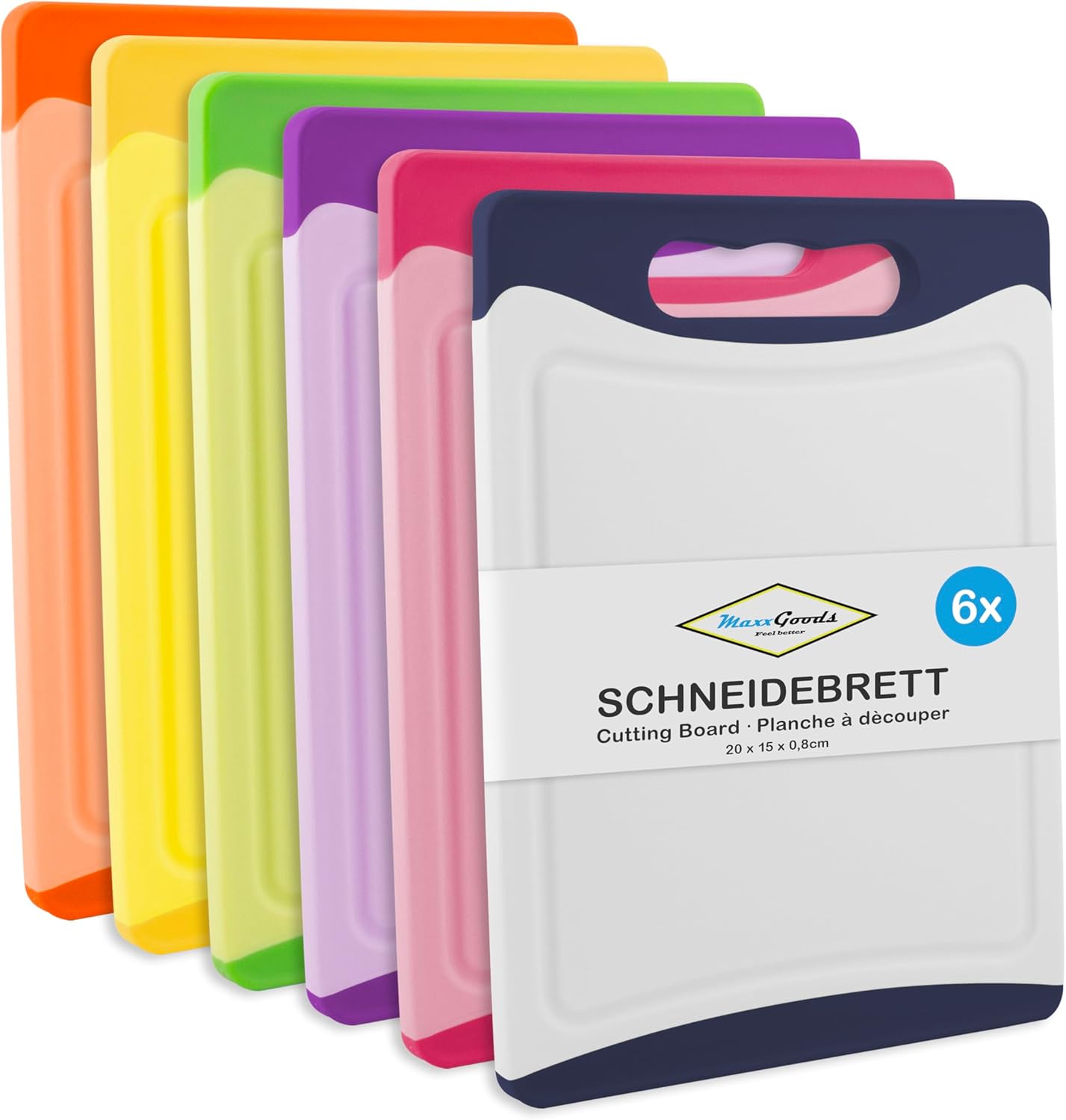 Schneidebretter 6er-Set