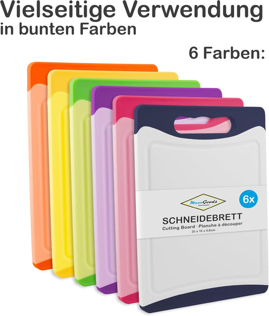 Schneidebretter 6er-Set