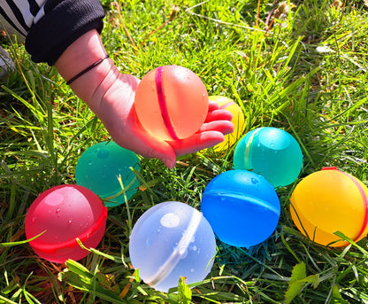 Wasserbomben - Wiederverwendbar - Wasserspielzeug - 8 Stück