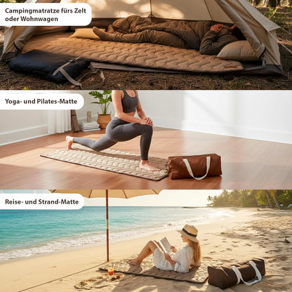 Multifunktions Matratze / Yoga/ Camping / Reisematratze 186 x 80cm