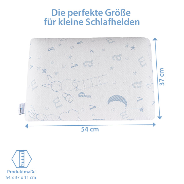 Kinderkissen Memory Form 54x37cm Höhe 11cm