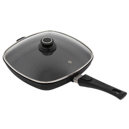 Grillpfanne 28x28cm für alle Herdarten