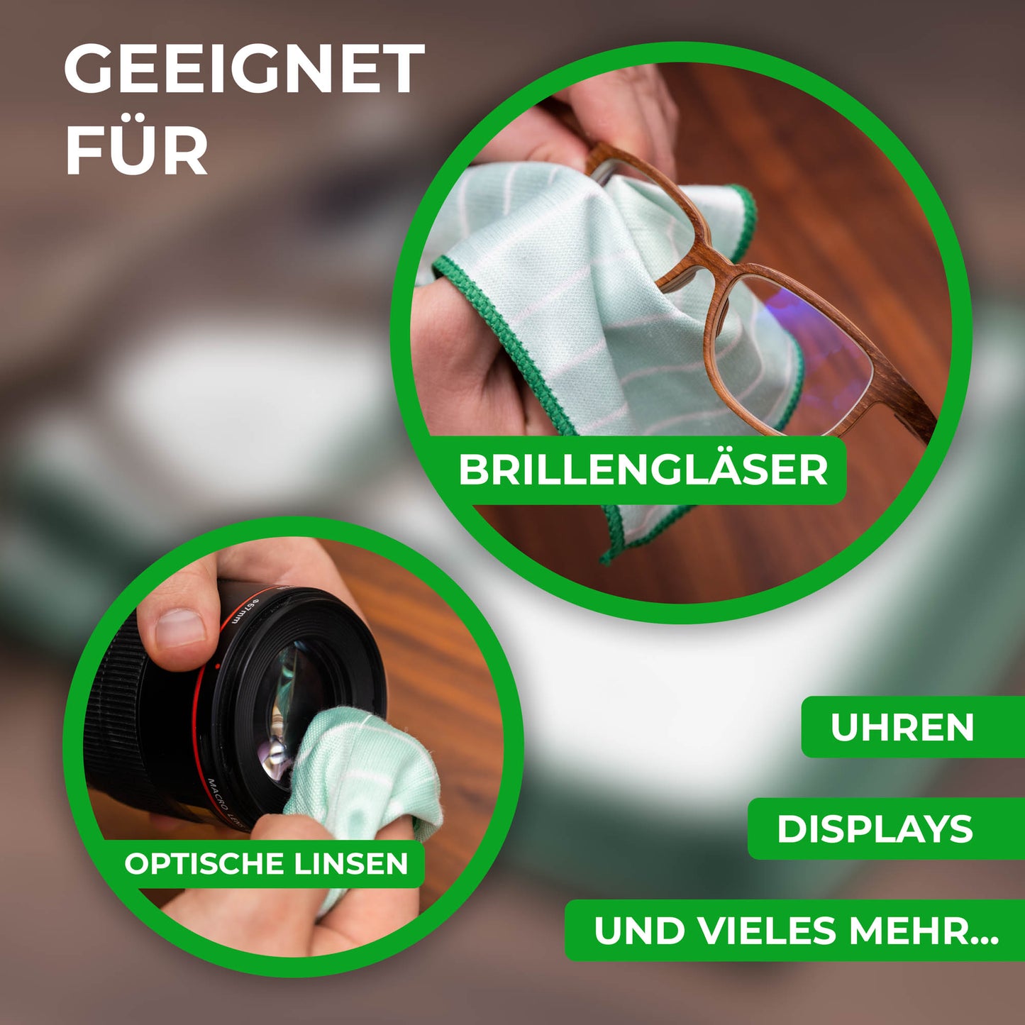 Bambus Premium Brillentuch