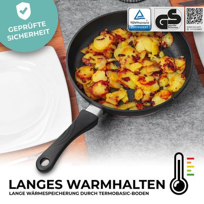 Schmorpfanne für alle Herdarten